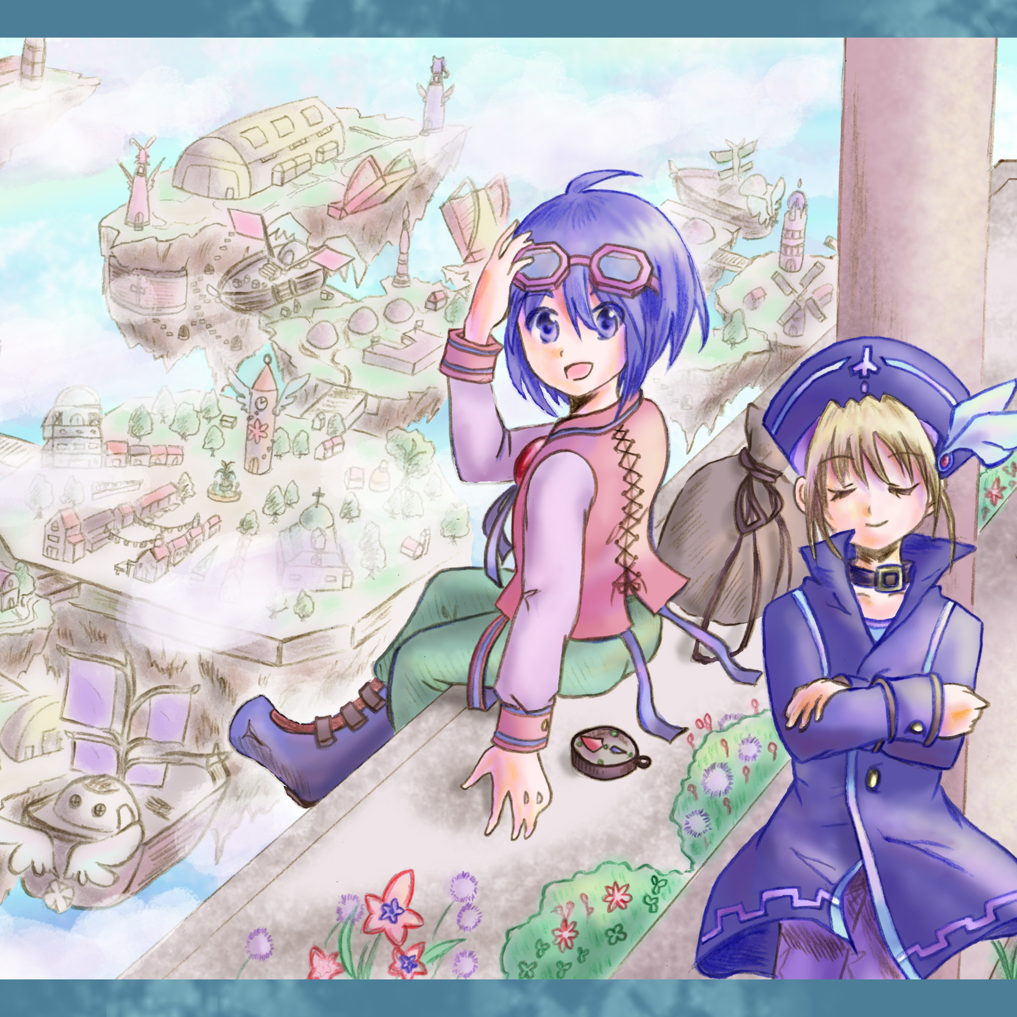 イラスト・雲海地方