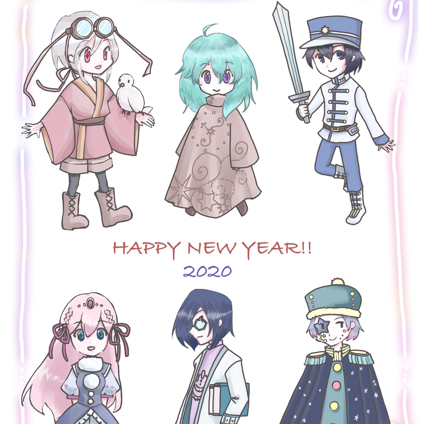 イラスト・プラネテアミニキャラ