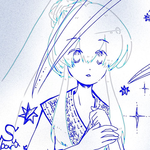 イラスト・新作物語ヒロインさん