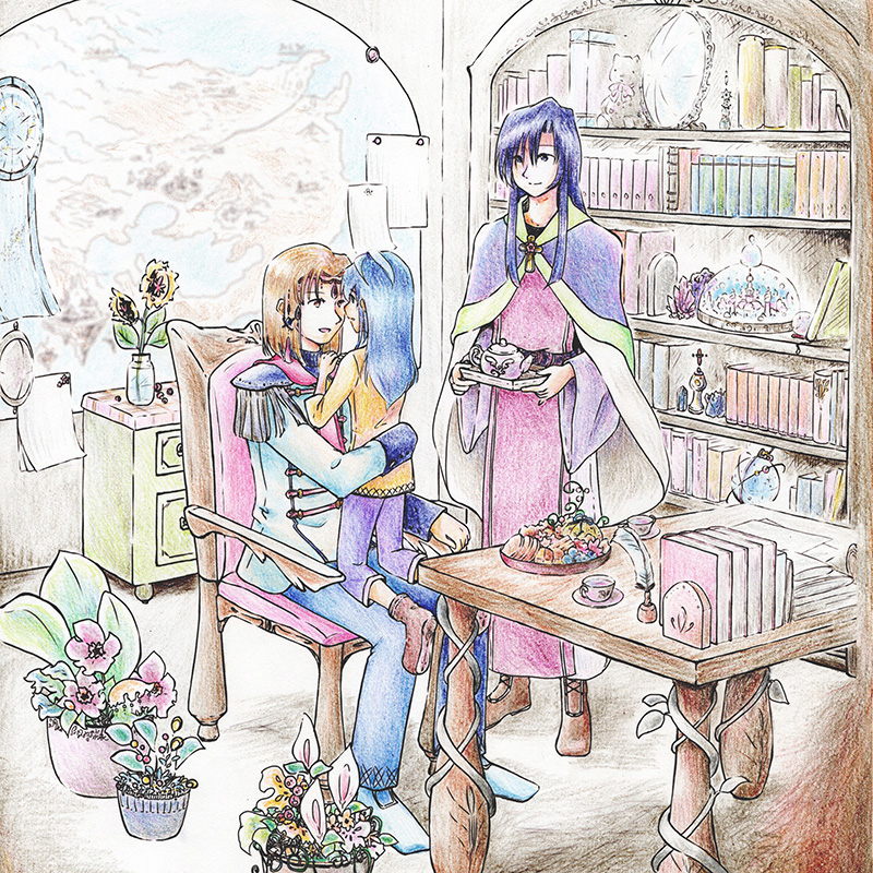 イラスト・王宮の追憶